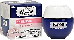 Fragrances, Perfumes, Cosmetics Anti-Wrinkle Face Cream for Sensitive Skin - Roberts Acqua alle Rose Antirughe Sensitive