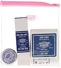 Fragrances, Perfumes, Cosmetics Set - Institut Karite (h/cr/30ml + soap/100g + b/oil/10ml + lip balm/4g)