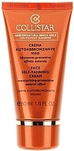 Fragrances, Perfumes, Cosmetics Anti-Aging Moisturizing Face Cream - Collistar Face Self-Tanning