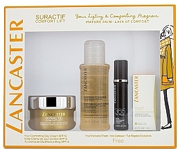 Fragrances, Perfumes, Cosmetics Set - Lancaster Suractif Comfort Lift Program Set (cr/3ml + cr/50ml + ser/10ml + cleanser/100ml) 