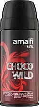 Deodorant Spray "Wild Chocolate" - Amalfi Men Deodorant Body Spray Choco Wild — photo N1