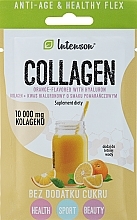 Biologically Active Orange-Flavored Collagen Hydrolyzate with Vitamin C and Hyaluronic Acid - Intenson Collagen Orange-Flavored With Hyaluron — photo N1