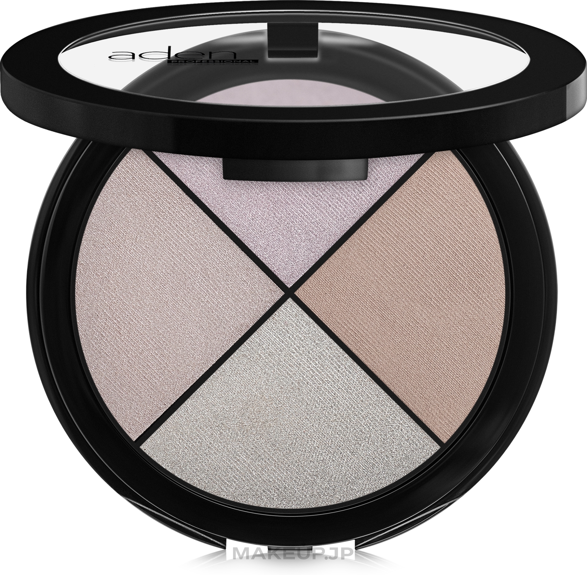 Face Highlighter - Aden Cosmetics Highlighter Palette — photo 22 g