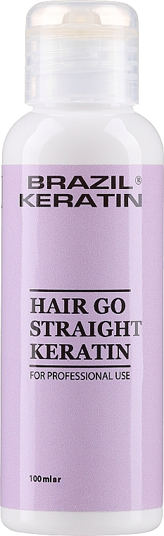 Smoothing & Restoring Damaged Hair Treatment - Brazil Keratin Hair Go Straight — photo N3