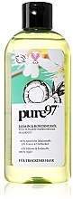 Fragrances, Perfumes, Cosmetics Jasmine & Coconut Shampoo for Dry Hair - Pure97 Jasmine & Coconut Shampoo