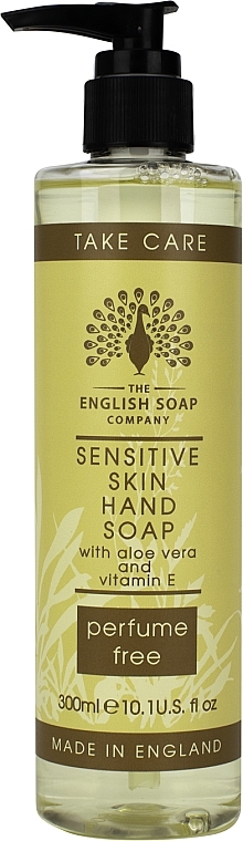 Liquid Hand Soap for Sensitive Skin - The English Soap Company Take Care Collection Sensetive Skin Hand Soap — photo N1