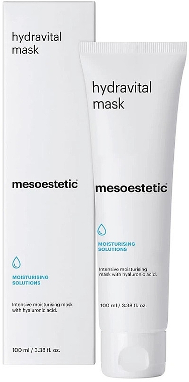 Moisturizing Mask for Dry & Dehudrated Skin - Mesoestetic Cosmedics Hydravital Mask — photo N9