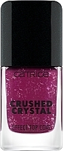 Crushed Crystal Top Coat - Catrice Crushed Crystal Effect Amethyst Aura Top Coat — photo N2