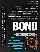 Fragrances, Perfumes, Cosmetics Set - Bond Survival (water/150ml + ash/water/100ml + sh/foam/50ml)