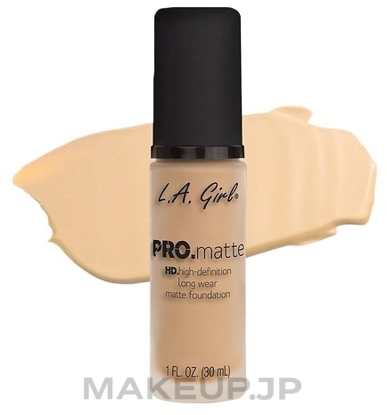 L.A. Girl Pro.Matte Foundation - L.A. Girl Pro.Matte Foundation — photo GLM671 - Ivory