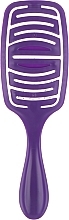 Flexible Blowing Rectangle Hair Drying and Styling Brush, CR-4280, violet - Christian — photo N2