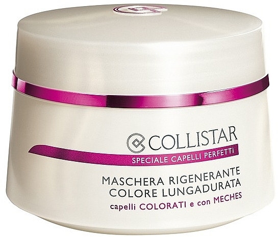Color-Treated Hair Mask - Collistar Regenerating Long Lasting Colour Mask — photo N1