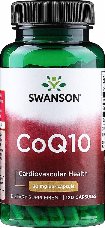 Coenzyme Q10 Dietary Supplement, 30 mg - Swanson CoQ10 — photo N2