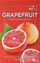 Grapefruit Sheet Mask - The Saem Natural Skin Fit Mask Sheet Grapefruit — photo N1