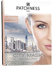 Fragrances, Perfumes, Cosmetics Purifying & Oxygenating Facial Mask - Patchness City Mask