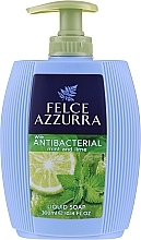 Fragrances, Perfumes, Cosmetics Liquid Soap - Felce Azzurra Antibacterico Mint & Lime