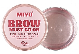 Fragrances, Perfumes, Cosmetics Brow Wax - Miyo Brow Must Go On Pink Shaping Wax