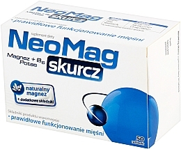 Fragrances, Perfumes, Cosmetics Dietary Supplement Tablets - Aflofarm NeoMag Skurcz