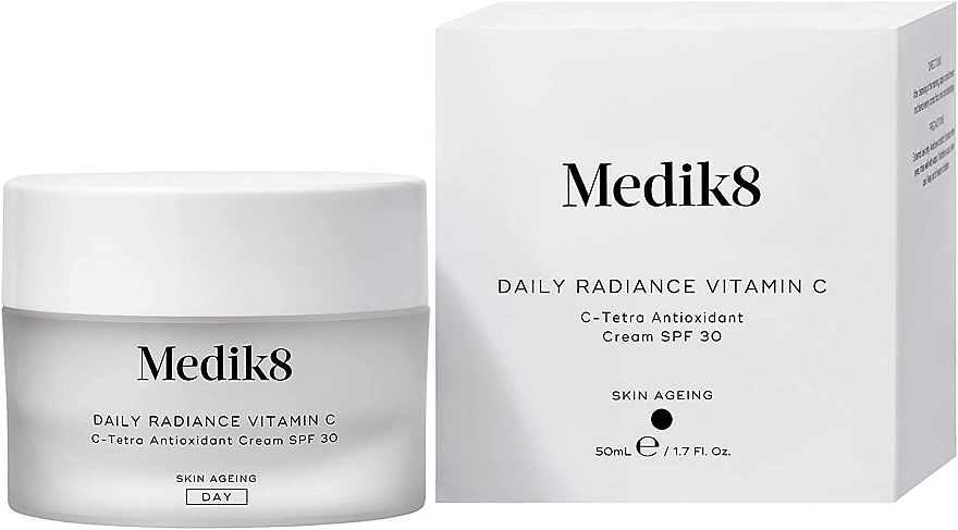 C-Tetra Antioxidant Cream SPF 30 - Medik8 Daily Radiance Vitamin C — photo N1