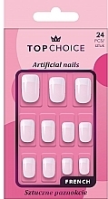 False Nails 'French', 78415 - Top Choice  — photo N1