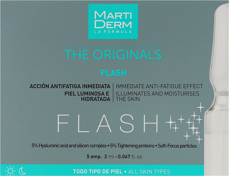 Illuminating Face Ampoules - MartiDerm The Originals Flash Ampoules — photo N1