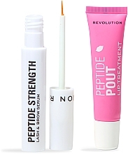 セット - Revolution Skincare Peptide Power Lash And Lip Duo Gift Set (lip/balm/15ml + lash/brow/ser/3ml) — photo N2