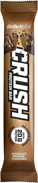 Protein Bar "Chocolate-Brownie" - BiotechUSA Crush Bar Chocolate-Brownie — photo N1