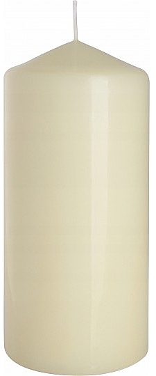 Cylindrical Candle 70x150 mm, ecru - Bispol — photo N1