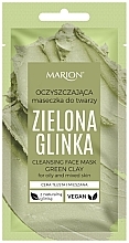 Fragrances, Perfumes, Cosmetics Green Clay Cleansing Mask - Marion Cleansing Face Mask Green Clay