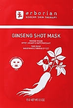 Restoring Sheet Face Mask "Ginseng" - Erborian Ginseng Shot Mask — photo N1