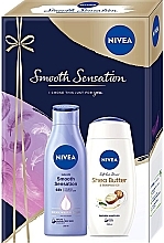 Fragrances, Perfumes, Cosmetics Set - Nivea Smooth Sensation (sh/gel/250ml + b/milk/250ml)