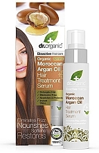 Fragrances, Perfumes, Cosmetics Maroccan Argan Oil Hair Serum - Dr. Organic Bioactive Haircare Moroccan Argan Oil Hair Treatment Serum