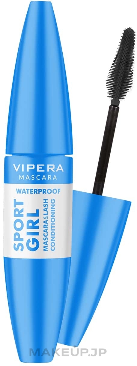 Waterproof Mascara - Vipera Mascara Feminine Lashes Sport Girl Waterproof — photo Black