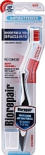 Toothbrush "Perfect Cleaning", soft, black & white - Biorepair Oral Care Pro — photo N2