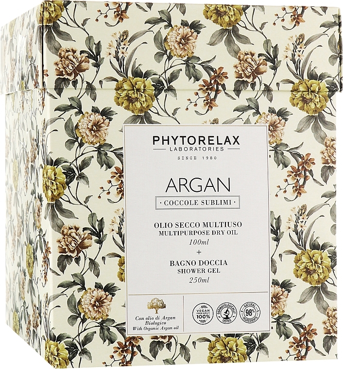 Set - Phytorelax Laboratories Argan (s/g/250ml + h/oil/100ml) — photo N1