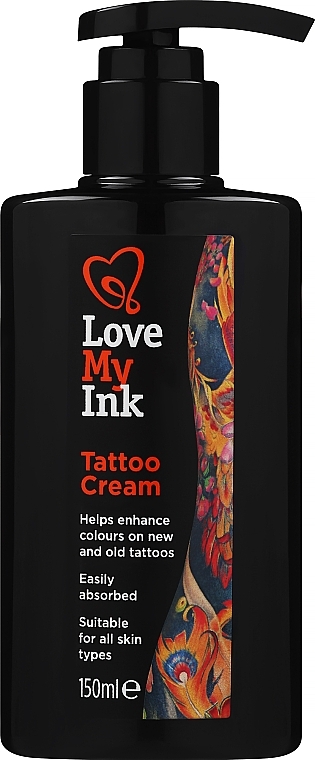 Tattoo Care Cream - Love My Ink Tattoo Cream (with pump) — photo N1