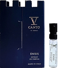 Fragrances, Perfumes, Cosmetics V Canto Ensis - Perfume (sample)