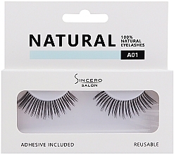 False Lashes - Sincero Salon Eyelashes Natural  — photo N1