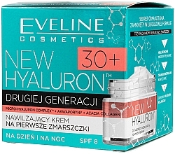 Fragrances, Perfumes, Cosmetics Ultra Moisturizing Day & Night Cream - Eveline Cosmetics Hyaluron Expert