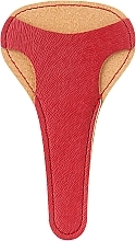 Fragrances, Perfumes, Cosmetics Leatherette Scissors Case MS-101B1, red - Zauber