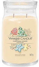 Scented Candle in Jar 'Christmas Cookie', 2 wicks - Yankee Candle Singnature — photo N11