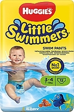 Little Swimmer Disney Finding Dory Diapers, 7-15 kg, 12 szt. - Huggies — photo N2