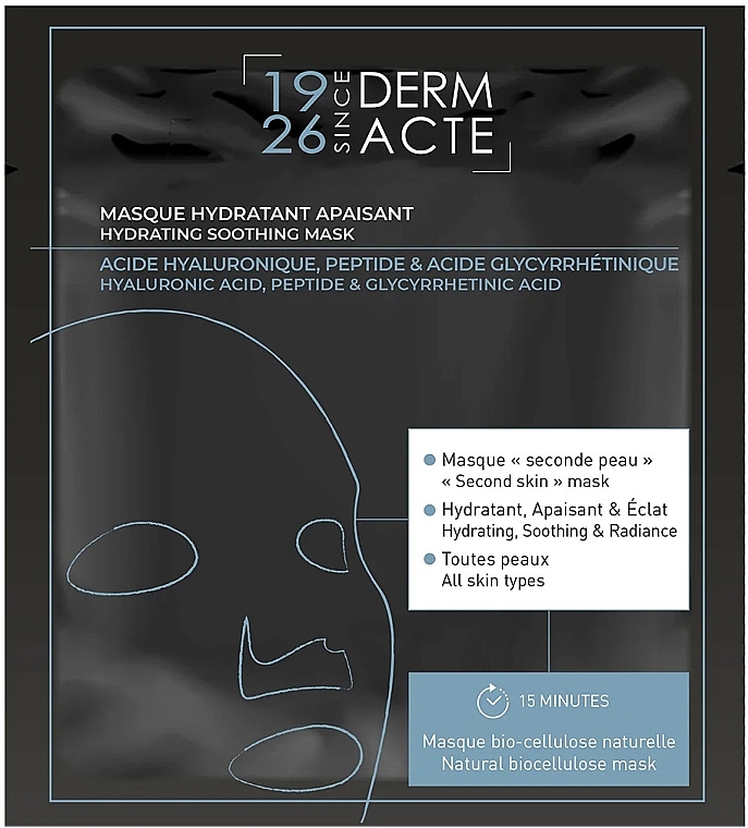 Hydrating Soothing Mask - Academie Derm Acte Hydrating Soothing Mask — photo N1