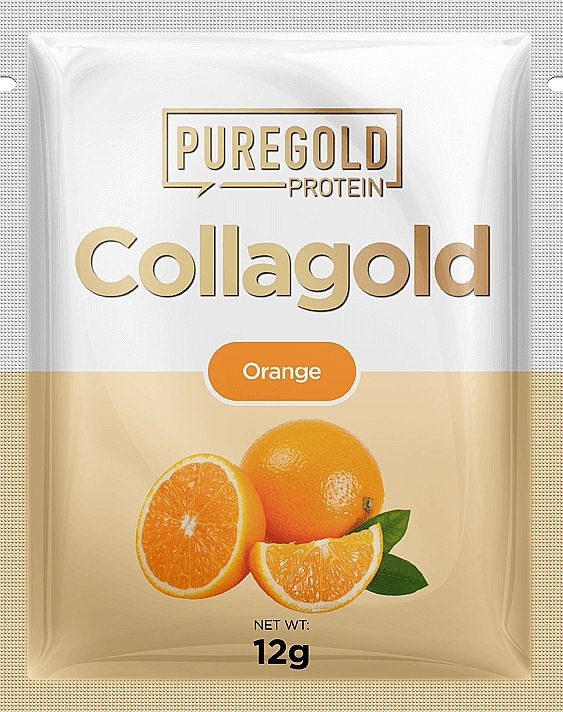 Orange Flavored Collagen + Hyaluronic Acid and Vitamin C - PureGold CollaGold Orange Juice — photo N3