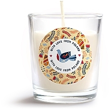 Fragrances, Perfumes, Cosmetics Bird Exotic Fruits Scented Candle in Glass - Flagolia