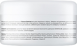 Mask for Oily Hair "Sebum Control" - SHAKYLAB Hair Mask For Oily Hair — photo N3