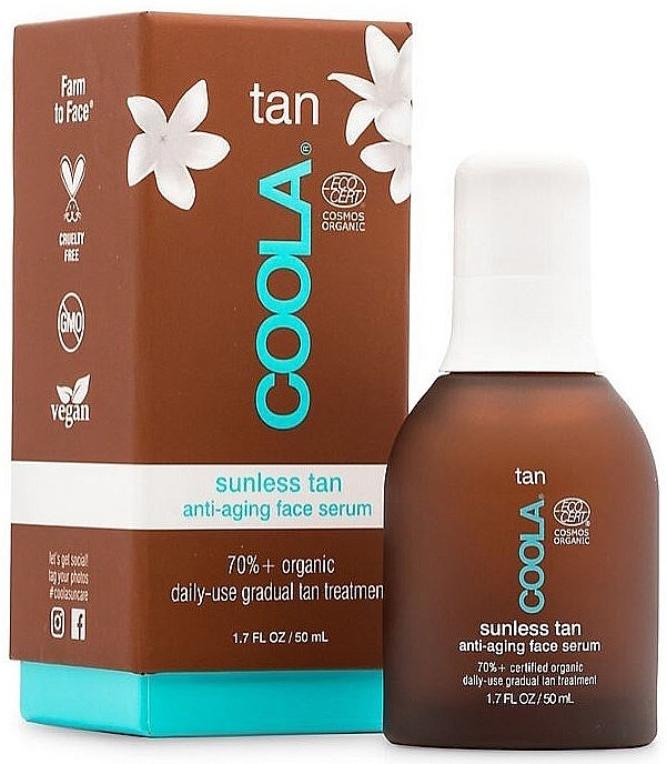 Face Serum - Coola Sunless Tan Anti-Aging Face Serum — photo N1