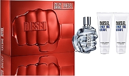 Fragrances, Perfumes, Cosmetics Diesel Only The Brave - Set (edt/125 ml + sh/g/2x75 ml)