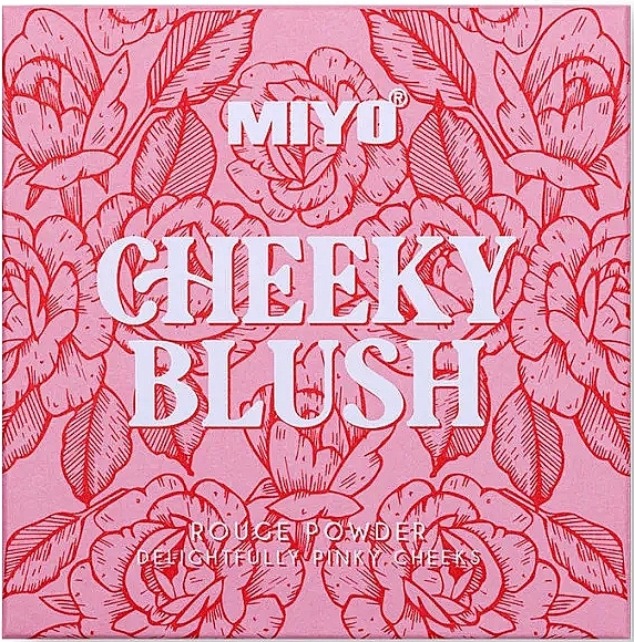 Blush, 9.5 g - Miyo Cheeky Blush Rouge Powder Delightfully Pinky Cheeks — photo N1