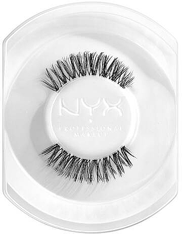 False Lashes - NYX Professional Makeup Jumbo Lash! Vegan False Lashes Fringe Glam — photo N2